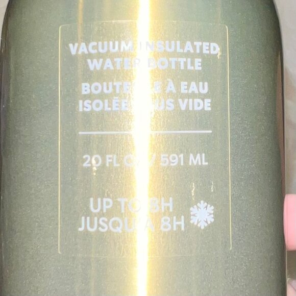 Starbucks Gold & White Vacuum Insulated Stainless Steel Water Bottle - Picture 4 of 4